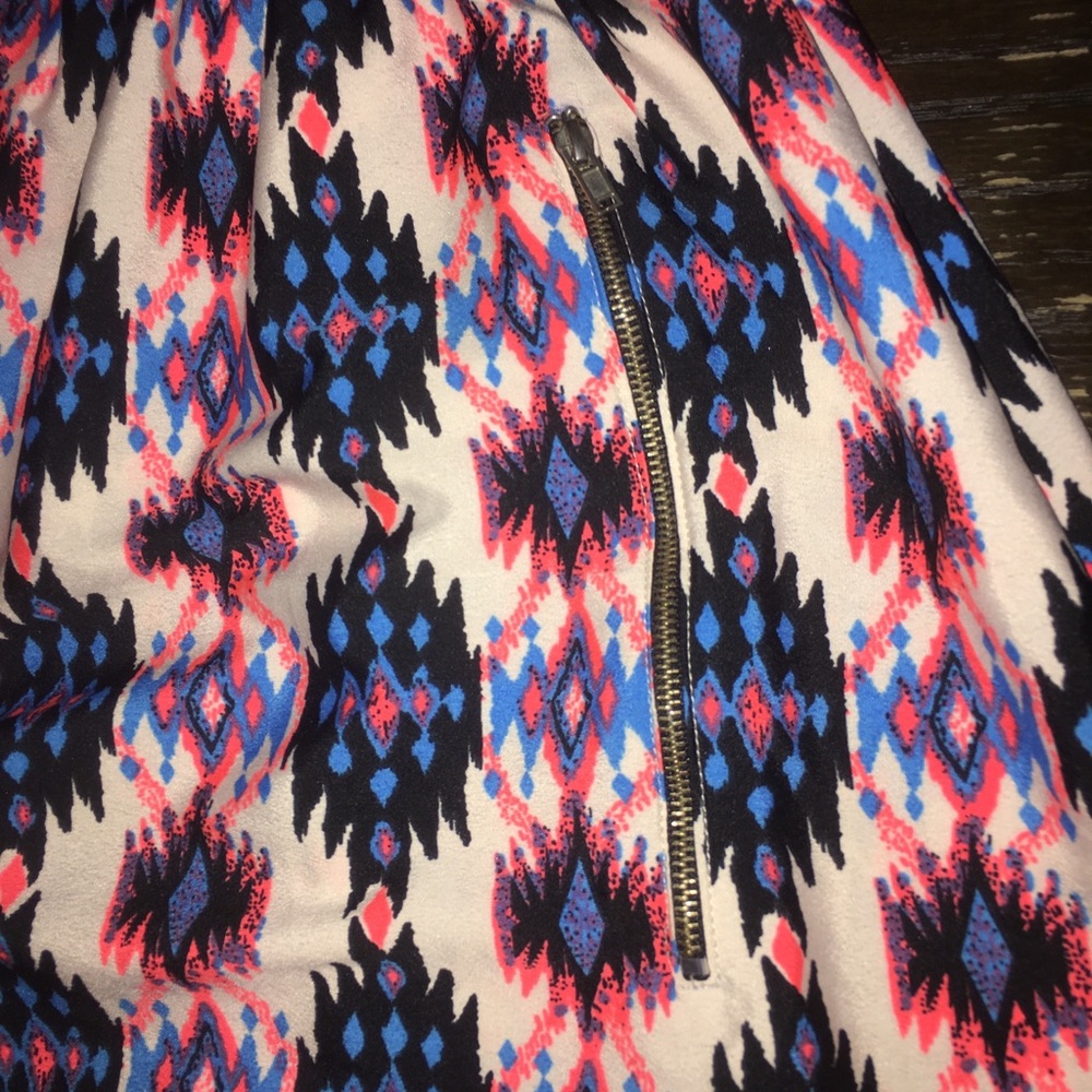 Cute Aztec print romper S